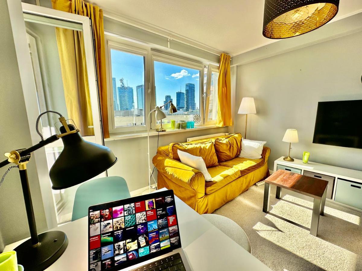 Gold 2 King Size Bed, Metro X2 Free Wifi, 50'Tv Netflix, Hbo, Appletv+ Leilighet Warszawa Eksteriør bilde