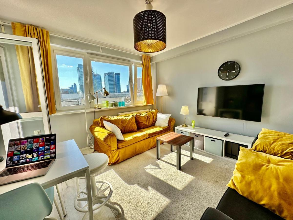 Gold 2 King Size Bed, Metro X2 Free Wifi, 50'Tv Netflix, Hbo, Appletv+ Leilighet Warszawa Eksteriør bilde