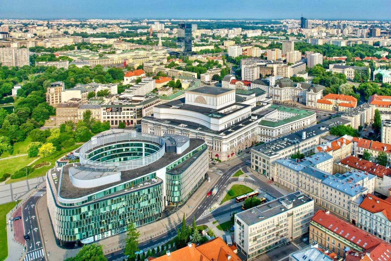 Gold 2 King Size Bed, Metro X2 Free Wifi, 50'Tv Netflix, Hbo, Appletv+ Leilighet Warszawa Eksteriør bilde