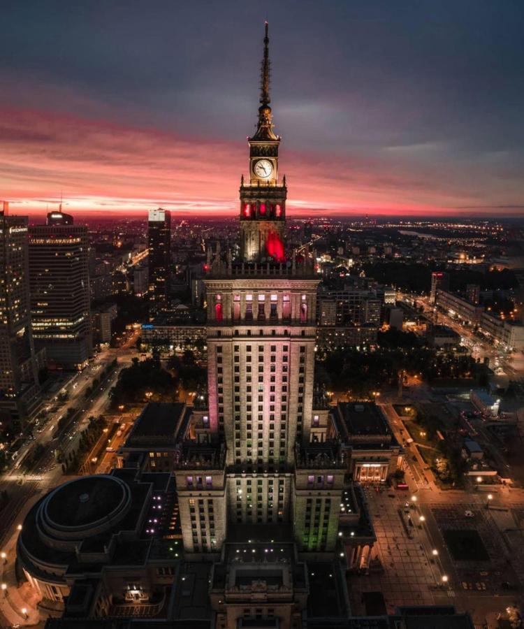 Gold 2 King Size Bed, Metro X2 Free Wifi, 50'Tv Netflix, Hbo, Appletv+ Leilighet Warszawa Eksteriør bilde